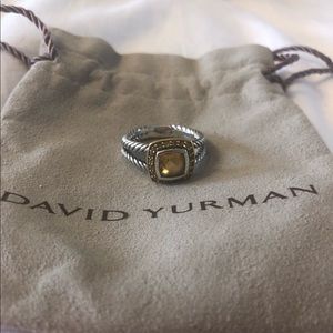 David Yurman citrine ring
